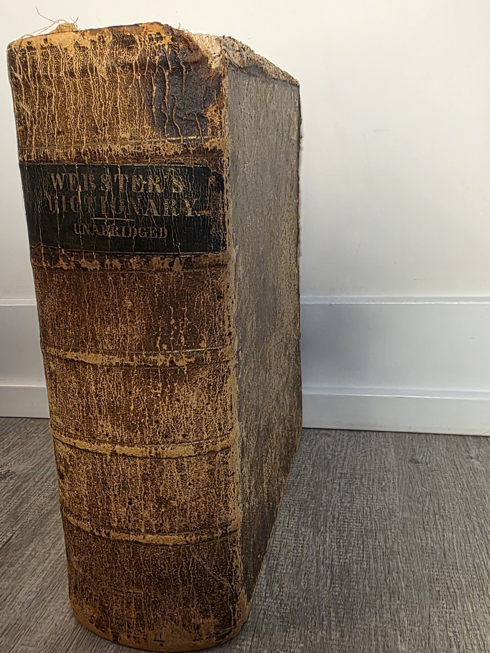 1854 Noah Webster American Dictionary of the English Language | Original Antique